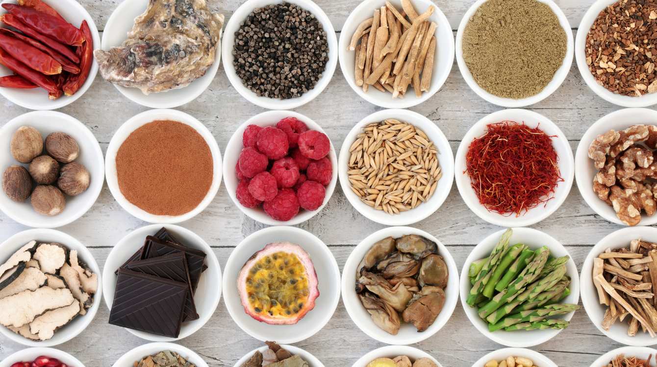 Verschiedene Aphrodisiakum für Männer